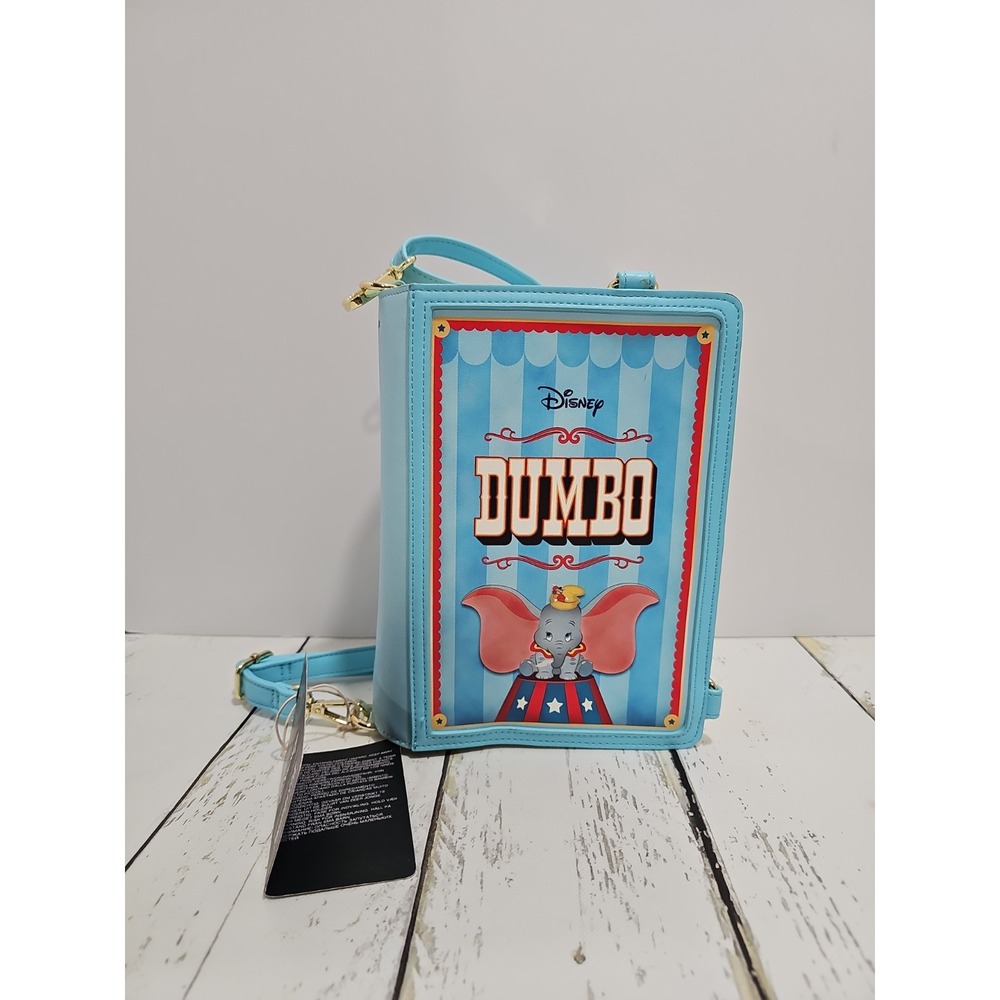 Loungefly Disney Dumbo Book Series Convertible Crossbody Purse